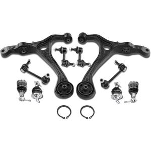 A-Premium 10Pcs Suspension Kit, Front Lower Control Arm