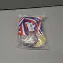 Abaokai 1st, 2nd, 3rd Award Medals - 3 Inches Olympic Style Winner Medals Gold Silver Bronze Prizes for Competitions, Party