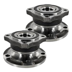 500027H 33406787015 2PCS Rear Left & Right Wheel Hub Bearing Assembly Compatible with BMW X3 2011-2017, X4 2015-2018 Replace# 33406867815