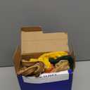 MIULEE Pack of 4 Green-Rust Corduroy Decorative Throw Pillow Covers 18x18 Inch Soft Boho Striped Pillow Covers Modern Farmhouse Home Decor for Winter Sofa Living Room Couch Bed