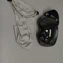 Lamicall Ski Goggles with 3X Anti-Fog - 100% UV Protection, OTG, Gifts for Skiing, Snowboard, Snowmobile, Men, Women (Black Frame - Silver Lens)