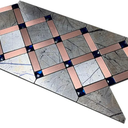 XUANINY Peel and Stick Metal Hexagon Tiles, Self Adhesive Decorative Waist Line Mosaic Tiles, Wall Panels for Kitchen Backsplash, Bathroom, Bedroom, Living Room (10 Printed Maple Leaf)