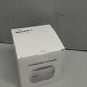 Ultrasonic Retainer Cleaner Machine, 48kHz Dental Cleaning Pod for Night Guards, Mouth Guards, Aligner, Braces, Toothbrush, Jewelry, Ultrasonic Dentures Cleaner with Digital Timer, 220ML, White