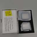 2 Pack Case for Apple Watch Screen Protector, Hard PC Case with Tempered Glass Protective Cover Guard Bumper, Slim Apple Watch Cover for iWatch Series 3 2 1 - Black/Black 42mm