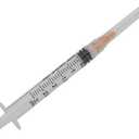 BH Supplies Pet Syringe with 23G Needle, 3ML Capacity, 1.5 Inch Length - 100 Pack