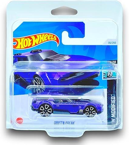Hot Wheels Drift'n Break (Purple) 4/10 HW Modified - 2024-35/250 (Short Card) - COMES IN A KLAS CAR KEEPER SHORT CARD PROTECTOR CASE - HRY53