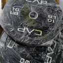 CAP Barbell Rubber Olympic Bumper Plate | Multiple Options/Colors (10lbs - Pair)