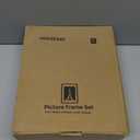 HOUSE DAY 8x10 Picture Frame, Picture Frames 8x10 Wooden Picture Frames with Real Glass, Rustic 8 x 10 Photo Frame for Wall or Tabletop, Display Picture 5x7 with Mat or 8x 10 Without Mat (5 Brown)