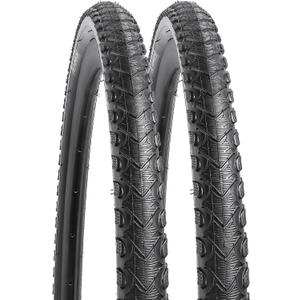 YUNSCM 2-PCS 700C Bike Tires 700x40C/40-622 Compatible with 700x38C 700x39C 700x40C 700x41C 700x42C Bike Bicycle Tires