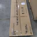 PexFix Full Length Floor Mirror Floor Mirror Stand up Mirror Wall Mounted Hanging Mirror Bedroom Mirror Black Aluminum Alloy Frame Big Mirror with Stand for Bedroom,65''x22'' (JJ00371AAFN+USAM019)