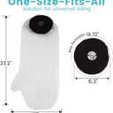 Cast Covers for Shower Arm, Waterproof Cast Cover, Cast Cover for Swimming, Cast Protector for Shower Arm Adult, Elbow, Hand, Elbow (Diameter - 6.3")