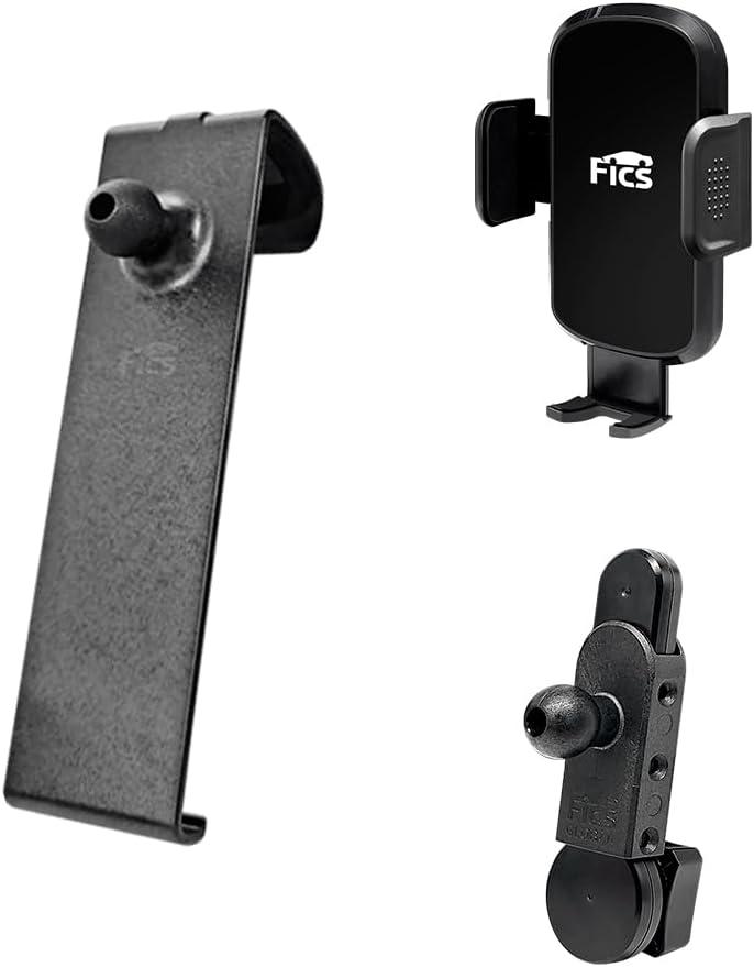 FICS Car Phone Holder for Kia Sportage 2023 2024 2025 with 12.3 Digital Cluster  Custom-Fit Mount for Seamless Integration, Interior Accessories for Navigation, No Adhesive or Tools Required