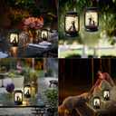 Cat Dog Solar Lanterns, Outdoor Solar Lights, Cat Lamp, Dog Lamp, Garden Decor, Patio Decor, Gifts for Cat Lovers, Gifts for Dog Lovers, Cat Memorials, Dog Memorials, Cat Dog Gifts, Gifts for Girl