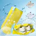 Shoe Washing Machine Bag with YKK Zipper,2Pcs Reusable Cleaning Bag for Washer and Dryer (Fits Men/Women/Kids)