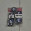 Compatible with DYMO LetraTag Label Maker Refill 91331 White Plastic Tape 12mm x 4m (1/2" x 13') for Labeler Letra Tag 200B LT 100H 100T Plus, 5-Pack Label KINGDOM Label (Black on White)