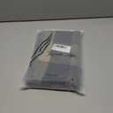 Wander Agio Women's Fashion Long Shawl Big Grid Winter Warm Lattice Large Scarf (Grey)