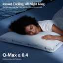 Pacific Coast King Size 2 Pack ArcticLayer Adjustable Breathable Cooling Pillows, Triple-Layer Hotel Quality Cushion, Oeko-TEX & RDS Certified, Orthopedic Support for Side/Back/Stomach Sleepers