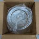 Plastic Fish Bowl 38 oz Decorative Small Mini Fishbowl Round Plastic Aquarium Fish Bowls Unbreakable Heavy Duty Bowl for Centerpiece Vases, Party Decorations, Pack of 1