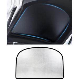 Rear Windshield Sunshade for Tesla Model 3, Foldable Rear Liftgate Sun Shade fo 2019-2025 Model 3
