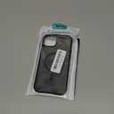 FNTCASE for iPhone 15 Plus Case: Matte Magnetic Phone Cases Compatible with Magsafe Slim Anti Yellowing Rugged Shockproof Protective Translucent Cell Phone Cover (C-Black)