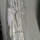 LITBLOOM Lighted White Twig Branches 32IN 100 LED with Timer Battery Operated, Artificial Tree Branch with Warm White Lights for Holiday Xmas Home Decoration Indoor Outdoor Decor