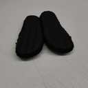 EverFoams Womens Fuzzy Open-toe Slippers Soft Comfy Memory Foam Indoor House Shoes US 9-10
