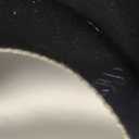 Adjustable Vanity Stool with Storage, 360 Swivel Vanity Chair, Velvet Small Round Ottoman Footrest for Bathroom, Makeup Room, Beige (Silver Base)