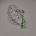 Bidet Attachment for Toilet, Self-Cleaning Dual Retractable Nozzles Bidet, Non-Electric Adjustable Water Pressure for Hygienic Rear & Feminine Wash, Easy Installation Ultra-Slim (White)