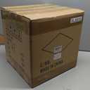 30 LB+50 LB Airtight Flour Rice Storage Container, Large Dry Food Storage Container Bin with Wheel, For Rice | Grain | Pet Food | Flour, 2 Count(Clear)