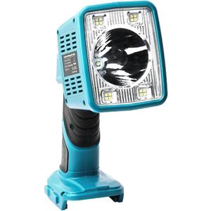 Portable utility lights1600LM Light Compatible with Makita 18V LXT Lithium Battery, 16W Work Light with USB Port, LED Work Light for Emergencies, Camping, Outdoor, Indoor(Battery not Included)
