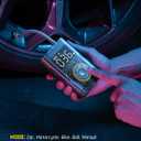 Fanttik X9 Pro Portable Tire Inflator for Compact Car, 1Min Jet-Inflate Electric Bike Pump with Digital Tire Pressure Gauge, 150PSI Air Compressor for Electric Bikes, Motorcycle, Ball, Mechanical Gray