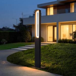 MVBT Path Light Wired, AC100-240V 71" Outdoor Pathway Lights, Waterproof 3000K Bollard Lights, Walkway Driveway Pole Lamp Bright LED Landscape Lighting for Outside Patio Sidewalk Garden Yard Lawn