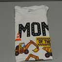 Mom of the Birthday Boy Construction Worker Bday Party T-Shirt WHITE S