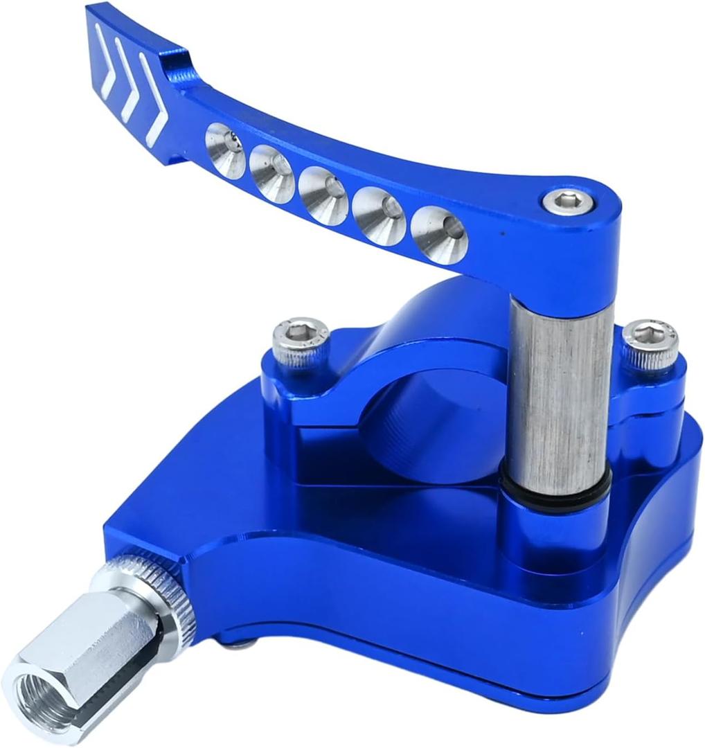 EATAKWARD Universal Billet CNC 7/8 inch ATV Throttle Lever Thumb Controller Thumb Throttle Replacement for Yamaha Raptor 350 660 700 HD TRX 400EX Replacement for Suzuki LTR450 250 500 LTZ400 250 etc