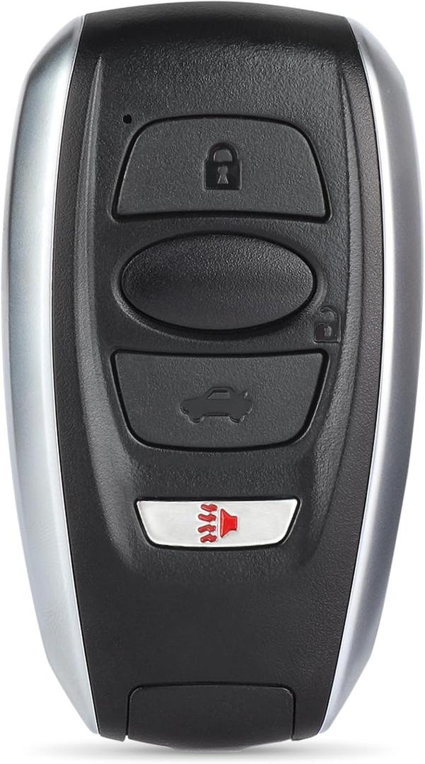 Keyecu Keyless Entry Remote Key Fob Replacement for Subaru 2018-2024 Ascent Crosstrek Forester Impreza Legacy Outback WRX STI HYQ14AHK