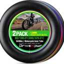 Motorcycle Heavy Duty Inner Tube Replacement - 80/100-21" - 1.5mm Thick - Tire Tube Compatible With 3.00-213.25-2190/80-2190/90-2190/100-21(2-Pack)