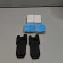 2Pcs ESP32 LoRa V4 Development Board +GPS Version +3000mAh Battery + Case Carrying ESP32-S3R2 SX1262 With 915 MHz Antenna WiFi Bluetooth 0.96 OLED LoRa V4 Devices for Ar duino LoRawan IOT (N39,Balck)