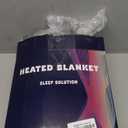 MAXEVE Heated Blanket Electric Throw 50"x60" Soft Double Sided Sherpa Heating Blanket with 8 Fast Heating Levels & 1-8H Auto-Off, Over-Heat Protection, Machine Washable, ETL Certification, Grey