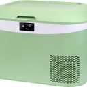 Megiu 12 Volt Refrigerator Portable Car Freezer 13.5 Quart (12.8 Liter) Compressor Cooler 12V/24V DC 110240 Volt AC for Truck Van RV Camper SUV Boat Travel Camping Road Trips Tailgating -18~+15