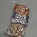 Wegreeco Cat Diapers, Cat Diapers for Male Female Cats Spraying Incontinence, Reusable Adjustable Highly Absorbent (3 Pack, Small) (Tiger Stripe)