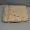 FreshCulture Twin Bed Skirt, Elastic Wrap Around Bed Skirt Twin Bed, Easy Fit with 15-Inch Tailored Drop, Hotel Quality Bed Skirts for Adjustable Bed (Beige)