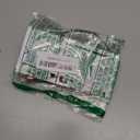 NoCry Clear Safety Glasses for Men and Women with Anti-Fog and Scratch Resistant Wrap Around Lenses, Adjustable Temples and Nose Pads  ANSI Z87 Certified Protective Eyewear with 100% UV Shielding (Black & Red)