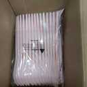 Supernal 180pcs Pink Plastic Silverware Heavy Duty Pink Party Disposable Cutlery Plastic Forks and Spoons Disposable Utensils Include 60 Forks,60 Knvies,60 Spoons for Wedding,Party or Daily Using