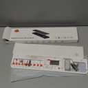 GK GAMAKAY 14.17'' Keyboard Wrist Rest Pad with Cleaning Tool Kit, ABS & Leather Hand Wrist Rest for 85% Mechanical Keyboard, Non-Slip Palm Pad for Comfortable Typing and Playing (White-85%)