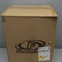findway Golf Travel Bags for Airlines with Wheels and ABS Hard Case Top, Protect Your Clubs, Waterproof 1680D Oxford Fabric and Oversize Tank Wheels, Lightweight and Easy to Maneuver