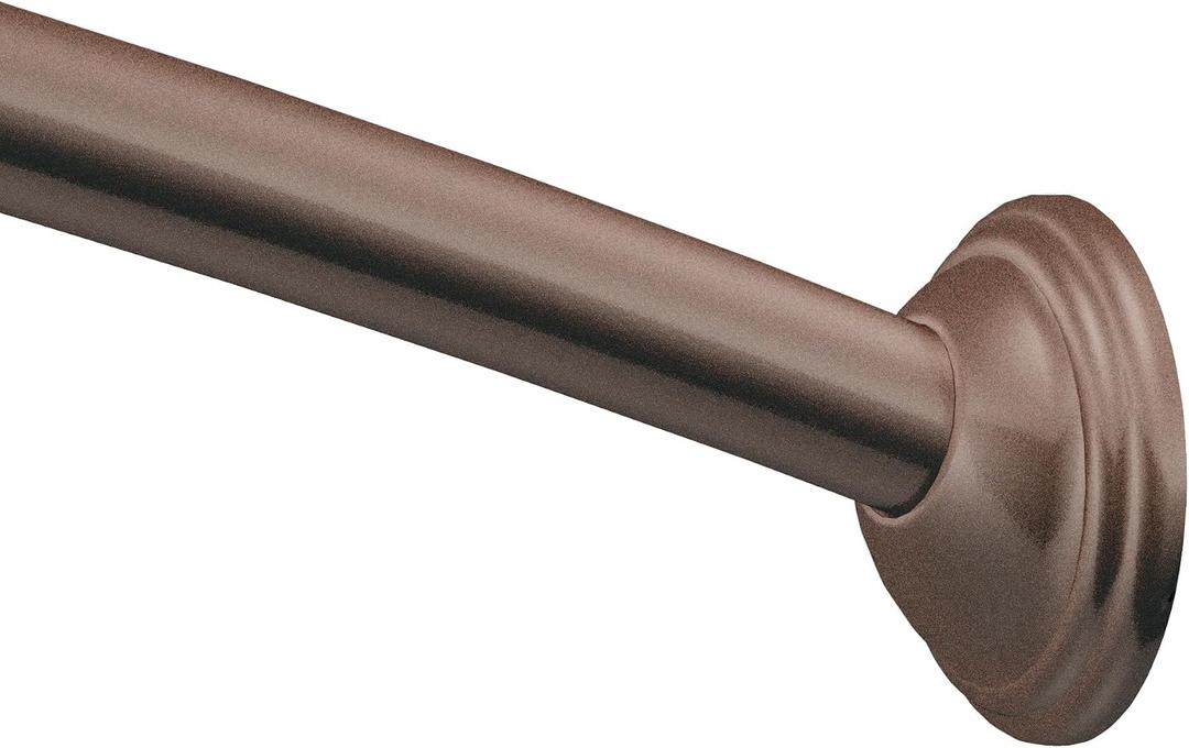Moen CSR2155OWB Curved Shower Rod, Old World Bronze