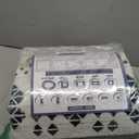 BESTSWEETIE 3x5 Area Rugs for Living Room Washable Moroccan Farmhouse Neutral Geometric Low Pile Non-Slip Soft Print Pattern Rug for Bedroom Kitchen Dining Room Entryway Grey/Black/Navy