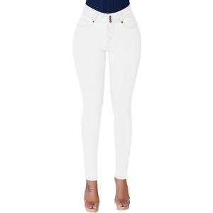roswear Women’s High Waisted Stretchy Skinny Curvy Jeans Tummy Control Jeggings, 32 x 32