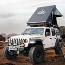 Rooftop Tent Hardshell, 2-3 Person Camping Car Roof Top Tent Hard Shell Suitable for Jeep, SUV, Truck, Van