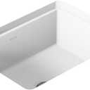 KOHLER Verticyl 17" Undermount Bathroom Vanity Sink With Overflow Drain, Undermount Bathroom Sink, White (17.1 x 13.38 x 7.21 inches)